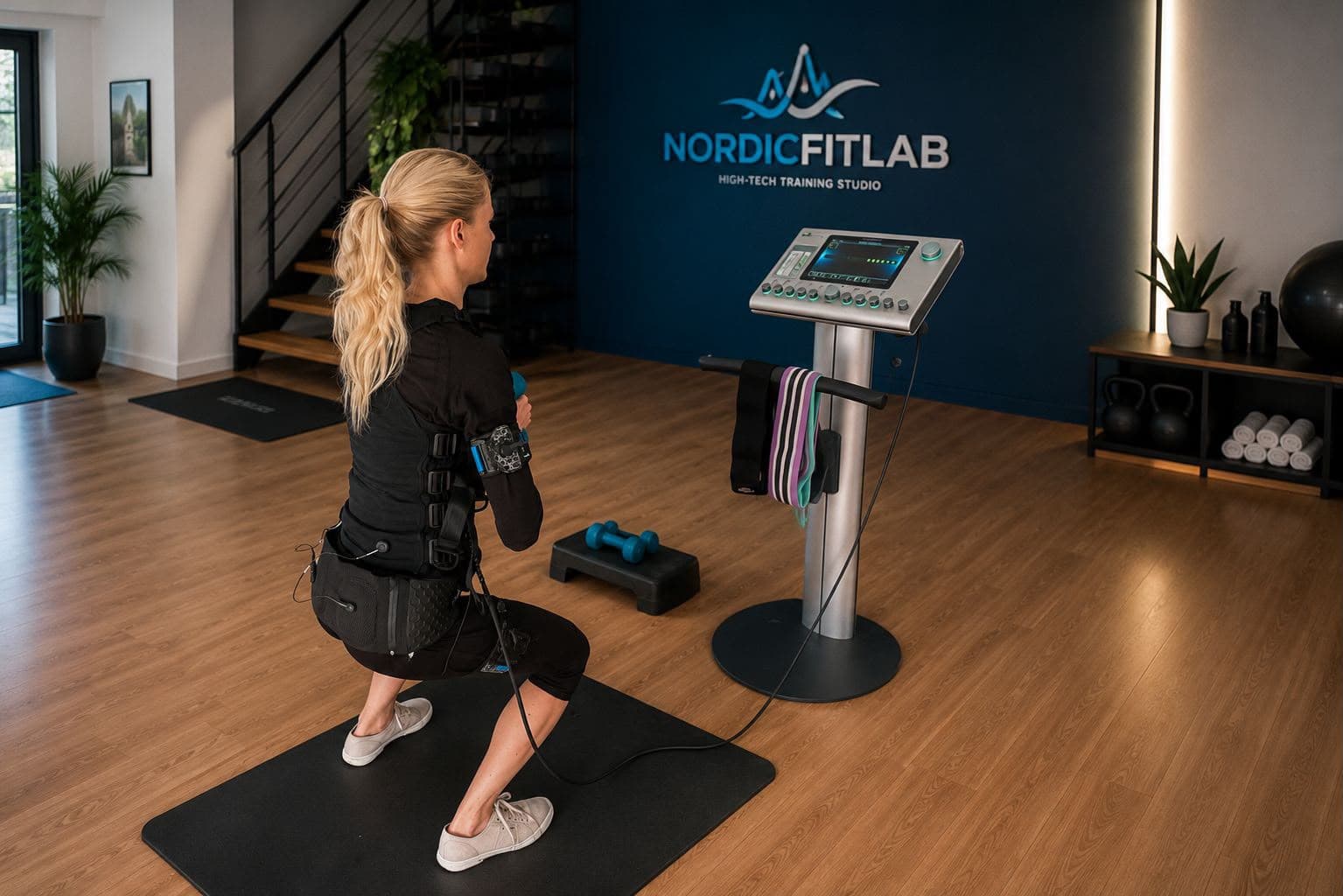 EMS-harjoittelu Nordic Fit Labilla